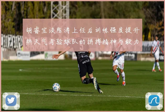 胡睿宝谈陈涛上任后训练强度提升热天气考验球队的拼搏精神与毅力